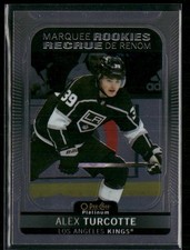 2021-22 O-Pee-Chee Platinum Alex Turcotte RC #276 Los Angeles Kings