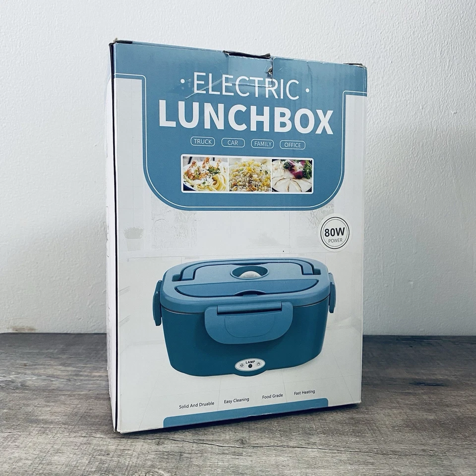 Nuevo En Caja Fiambrera Eléctrica Calentador de Alimentos 3 En 1 Fiambrera Calefacción Ultra Rápida Foto 2 de 4