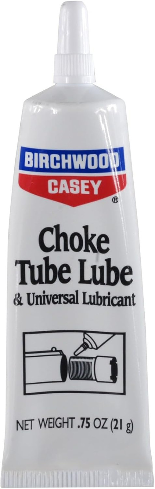Birchwood Casey Choke Tube Lube Grease, Universal Gun Lubricant for Choke Tube