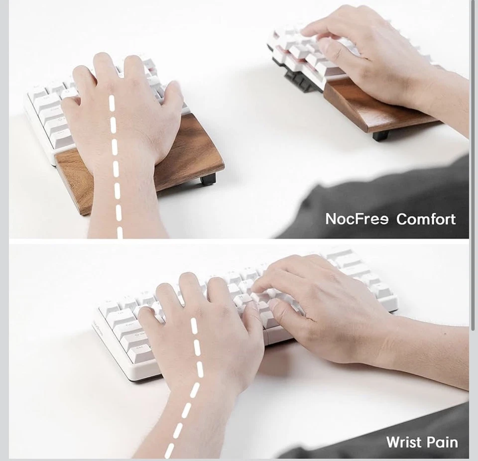 NocFree Lite Split Wireless Mechanical Keyboard - Linear - Image 2 of 4