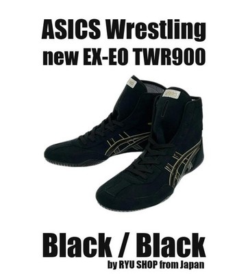 ASICS Wrestling Shoes 1083A001 A501 Black / Black new EX-EO TWR900 Prime Attack