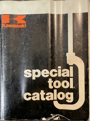 Kawasaki Motorräder Spezialwerkzeug Katalog 1991, deckt alle 1991 Modelle ab