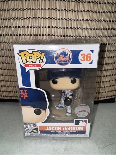 Funko Pop! Vinyl: MLB New York Mets - Jacob deGrom #36 Figure W/Protector