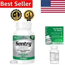 Unflavored Sentry Senior 125-Count Antioxidant Tablets - Quality Lab Tested