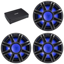 Kicker 3 51MWF124 - MWF 12-Inch Premium Marine Subwoofer free-air 4-ohm ...