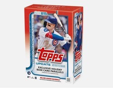 2025 Topps Update Baseball Factory Sealed Blaster Box!!!