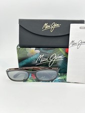 MAUI JIM Polarized Sunglasses MJ 138 02 Sunrise Black Neutral Grey NIB