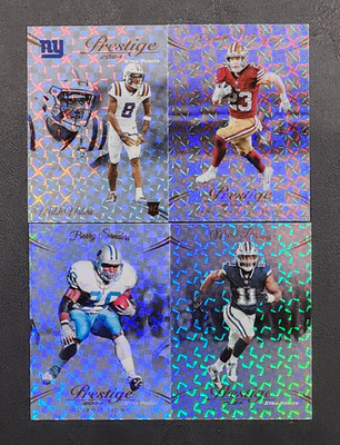 2024 Prestige Football HYPER Parallels with Rookies You Pick - 2 Card Minimum