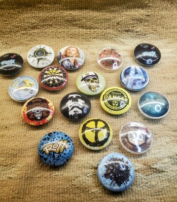 2012 ROXX TCG Battle Game Lot Game Pieces Collectible Metal Caps Y2K