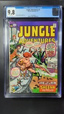 Jungle Adventures #2 CGC 9.8! WHITE PAGES! 1 Of Only 2 9.8's! (Skywald May 1971)