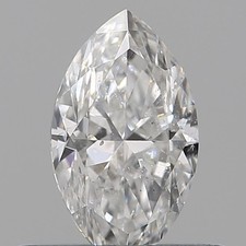 GIA CERTIFIED Loose Marquise Natural Diamond 4x3 mm Size 0.19 Ct H/SI Clarity 1232.63 per carat