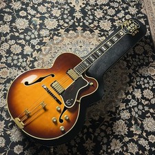 Epiphone EMPEROR-J Sunburst Gold Hardware Made in Japan 1990 Hollow E.Guitar