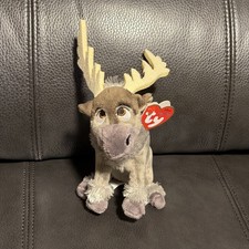 TY Beanie Baby - SVEN the Reindeer (Disney Frozen) (6 inch) - MWMTs Stuffed Toy