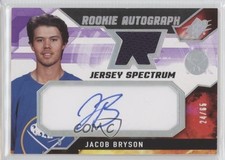 2021-22 SPx Rookie Auto Jersey Spectrum 24/65 Jacob Bryson #JB Auto 0cv