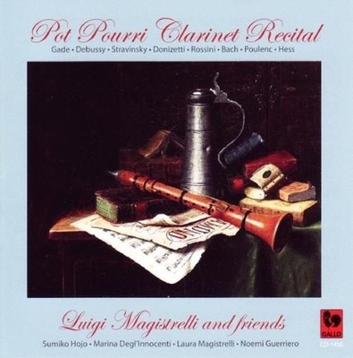 Audio Cd - Luigi Magistrelli: Pot Pourri Clarinet Recital  - Gallo-vde -D- Neu