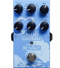 M-VAVE Mini Universe Reverb Guitar Effects Pedal – Ambient Reverb, UK Authorised
