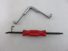 K-D No. 283 Brake Bleeder Box Wrench 5/16" x 3/8" + Lisle 46900 GM Spring Tool