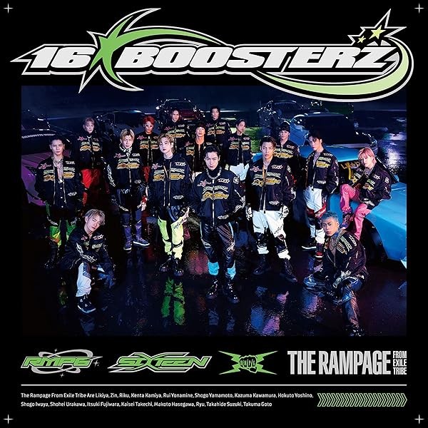 CD 16BOOSTERZ (SINGLE+DVD) Japan THE RAMPAGE from EXILE TRIBE Music w/DVD Si FS