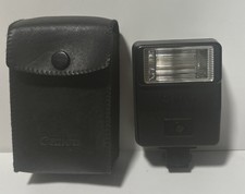 Canon Speedlite 155A Mount Flash Unit for Canon AE-1 Camera Untested Japan