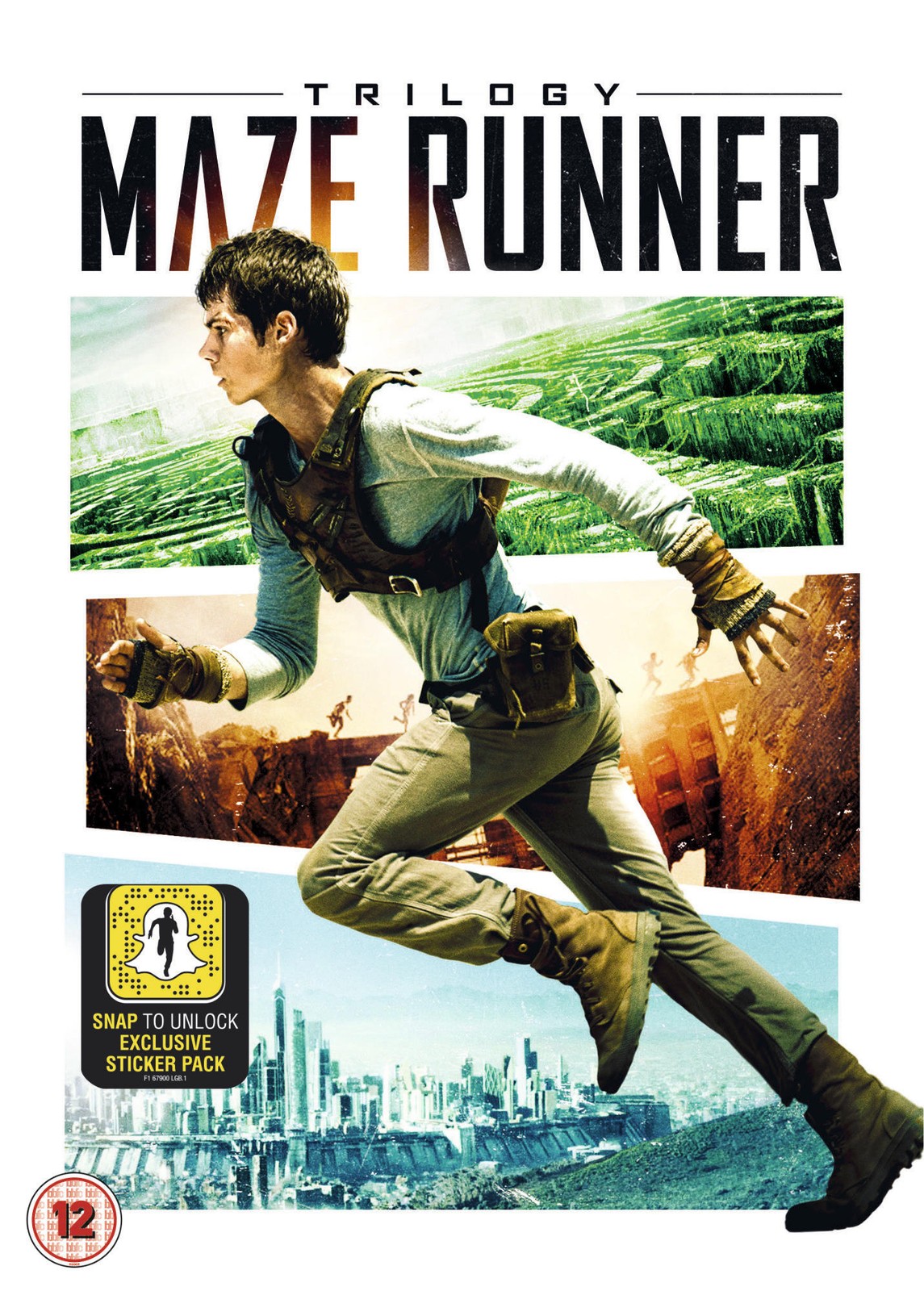 Maze Runner: 1-3 (DVD) Thomas Brodie-Sangster Giancarlo Esposito Will Poulter