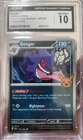 CGC 10 GEM MINT Gengar 057/091 COSMOS HOLO Trick or Trade Pokemon Card