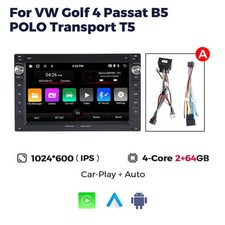 Für VW Polo 9N 9N3 Golf 4 Passat B5 T5 Android 13 Radio Carplay Navi DAB+ 64GB