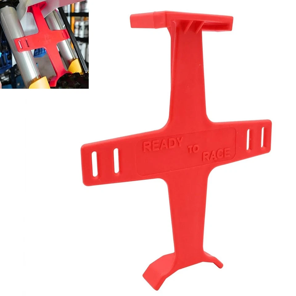 Universal Motorcycle Fork Saver 11.2 Inches Fork Support Brace Suspension Guard  - Image 3 of 4