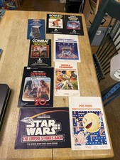 Atari Video Game Manuals Instruction Assorted. Lot Of 8 Pac-Man Defender etc