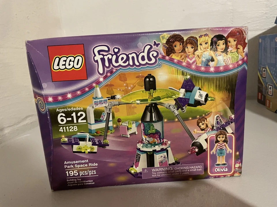 LOT LEGO Friend Amusement Park Space Ride 41128 & Cat Grooming Car 41439 & 41003 - Image 2 of 4