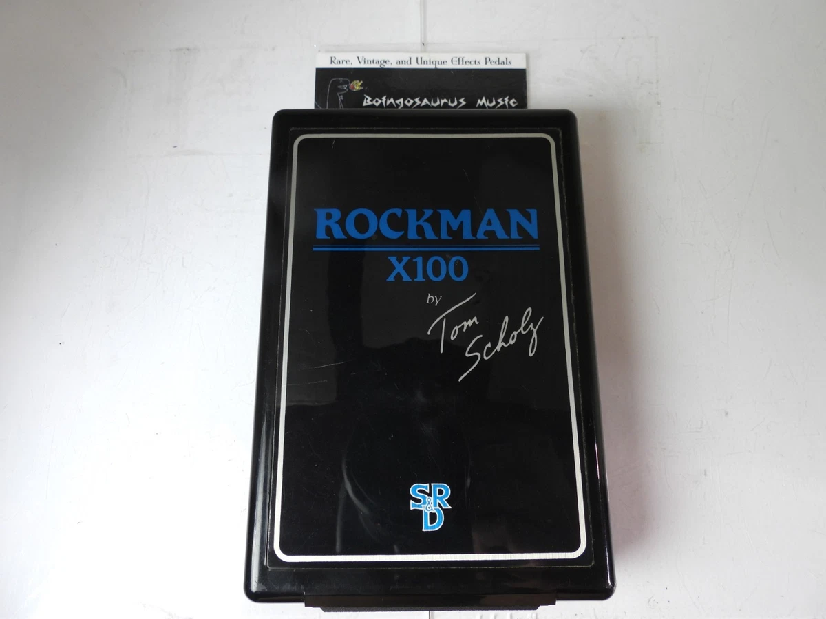 Vintage Rockman X100 Headphone Amplifier Amp Tom Scholz SR&D Free