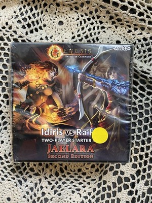 Genesis TCG Jaelara Starter Set - Idiris vs Ra'Ha Two-Player 2nd Edition Sealed