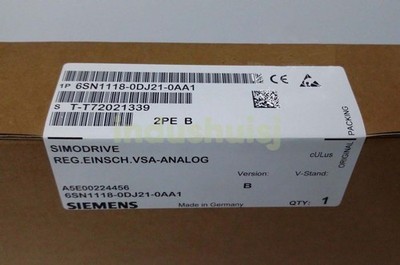 6SN1 118-0DJ21-0AA1 NEW SIEMENS 6SN1118-0DJ21-0AA1 DIGITAL CONTROL LOOP BLOCK