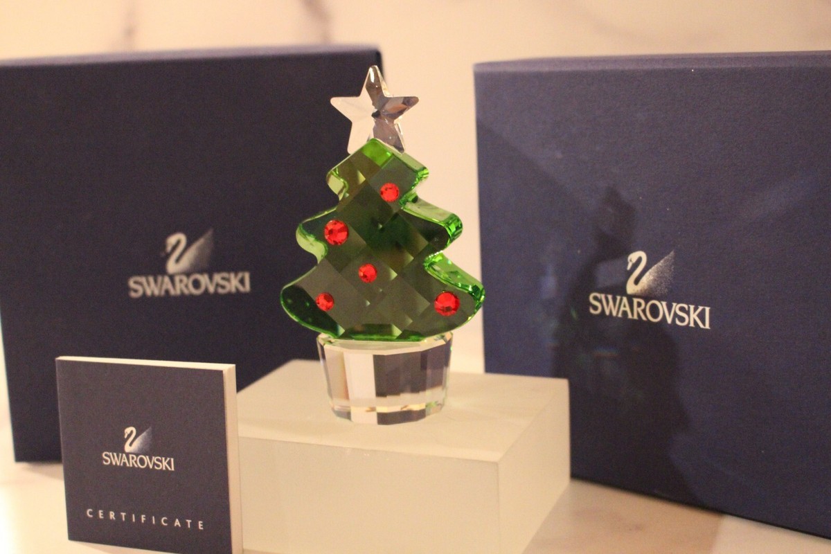 Swarovski Crystal Felix the Tree Medium Retired 872199 A 9400 NR