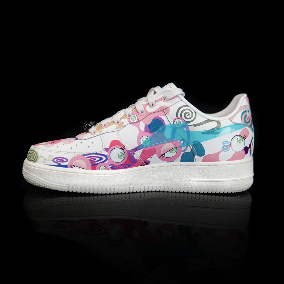 Nike Air Force 1 Low x RTFKT CloneX x Takashi Murakami DNA Drip Sizes Available image 6