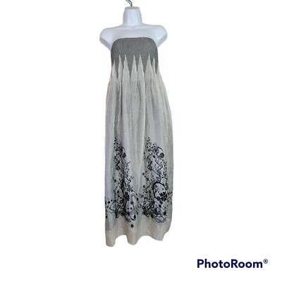 grey tube top dress VIDA TUBE TOP main image 1