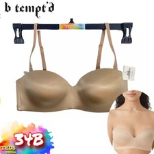 NWT b.tempt'd by Wacoal 34B Future Foundation Wireless Strapless Bra 954281 Nude