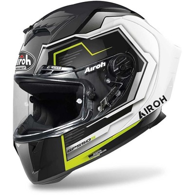 Airoh GP 550 S Rush White Yellow Helmet