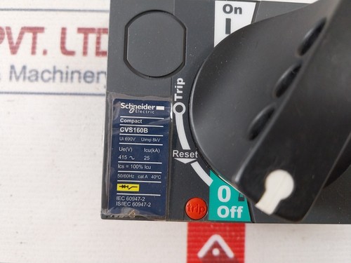 Schneider Electric CVS160B Direct Standard Rotary Handle 690V - Picture 9 of 9