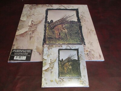 LED ZEPPELIN IV UK 2003 Replica GATEFOLD JACKET RARE LIMITED EDITION CD +180G LP