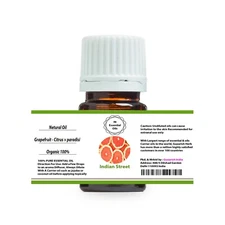 INDIAN STREET GRAPEFRUIT PURE THERAPEUTIC GRADE ESSENTIAL OIL 3ML TO 100ML