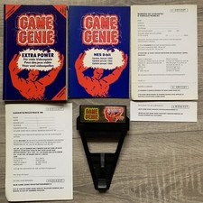 ebay® Auktion 336349389666 | NES Game Genie Extra Power +Bedienungsanleitung Modul +Update Francais Nederland Thumbnail of ebay® auction 336349389666 | NES Game Genie Extra Power +Bedienungsanleitung Modul +Update Francais Nederland
