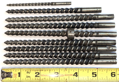Lot Of Assorted Used Gammons Helical Taper Pin Reamers #6,,5,, 1