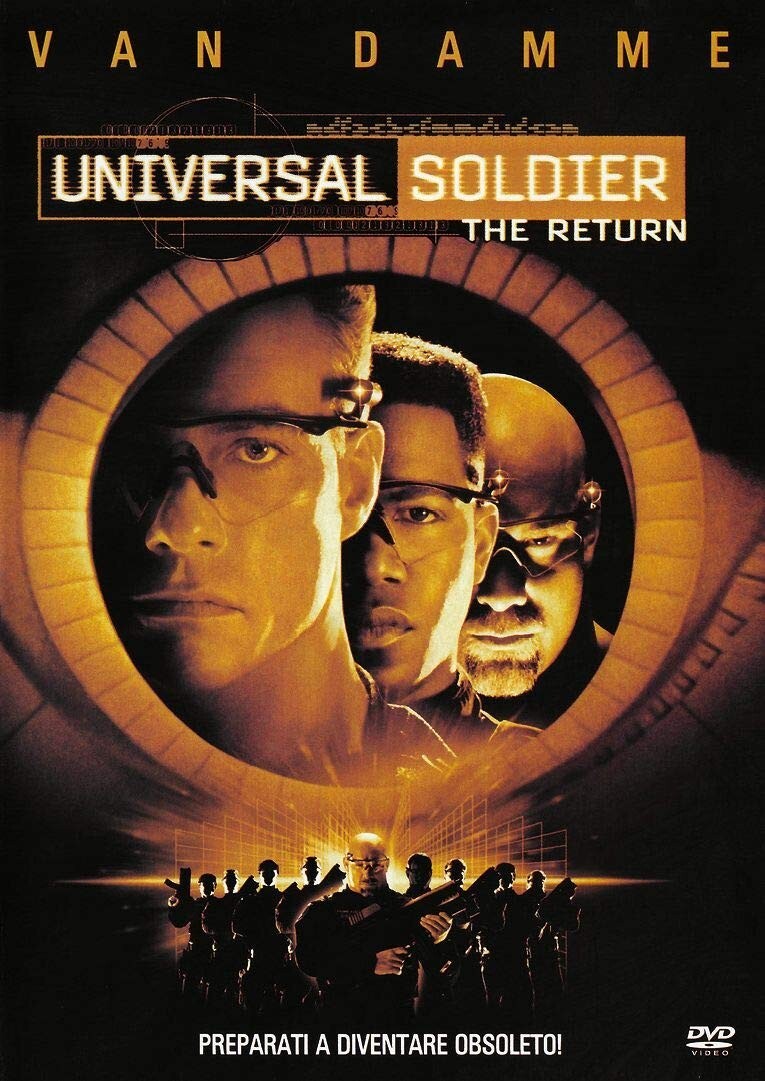Dvd UNIVERSAL SOLDIER - THE RETURN con Jean Claude Van Damme nuovo 1999