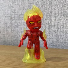 Figura Vinilo Funko Pop Los Cuatro Fantásticos Antorcha Humana Original De Caja Misteriosa