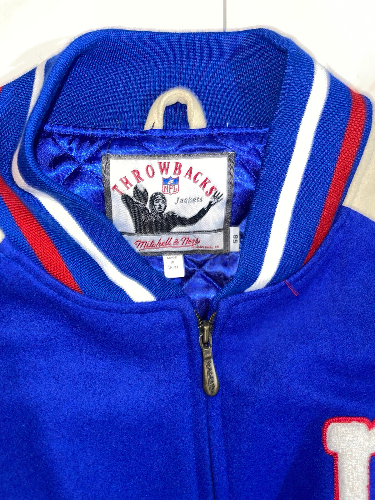 Mitchell & Ness Authentic Wool Varsity Jacket- Ne… - image 6
