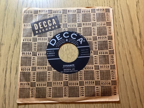 Brenda Lee Dynamite / Love You Til I Die US Press 7” Vinyl Free UK Post