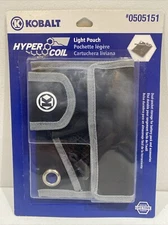 Kobalt HyperCoil Light Pouch 0505151 Dual Pocket Accessory Storage FREE SHIP!
