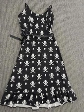 New Paper Doll Production Skull Pirate Sundress XL pinup