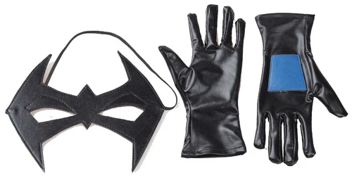 Batman Arkham City Female Nightwing Cosplay Costume Adult Jumpsuit - Picture 5 of 9