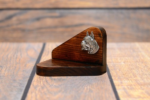 Boxer - Wooden Candle Holder With The Image Of A Dog, Art Dog DE - 第 2/4 張圖片